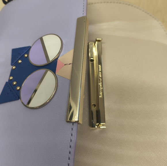 Kate Spade Make It Mine Bag With Smitten Kitten Extra Flap - Picture 9 of 12